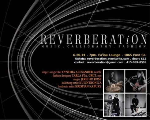 Reverberations at Pa'ina Lounge, San Francisco on June 20, 2014